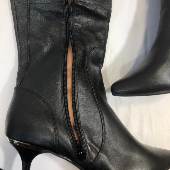 Tall Order Black Knee High Boots - Picture 6 of 7